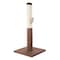 Pet Adobe Scratching Post with Sisal Rope, Toy, and Paw Shaped Base Interactive Play for Cats/Kitten, 24.5-inch 559757CBO - alternate 4
